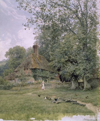 Granja Valewood, 1891 de Helen Allingham