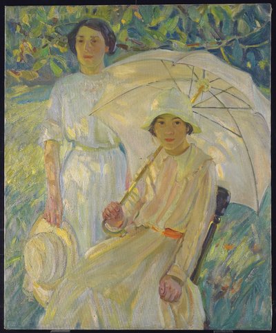 Sombrilla blanca #2 de Helen Galloway McNicholl