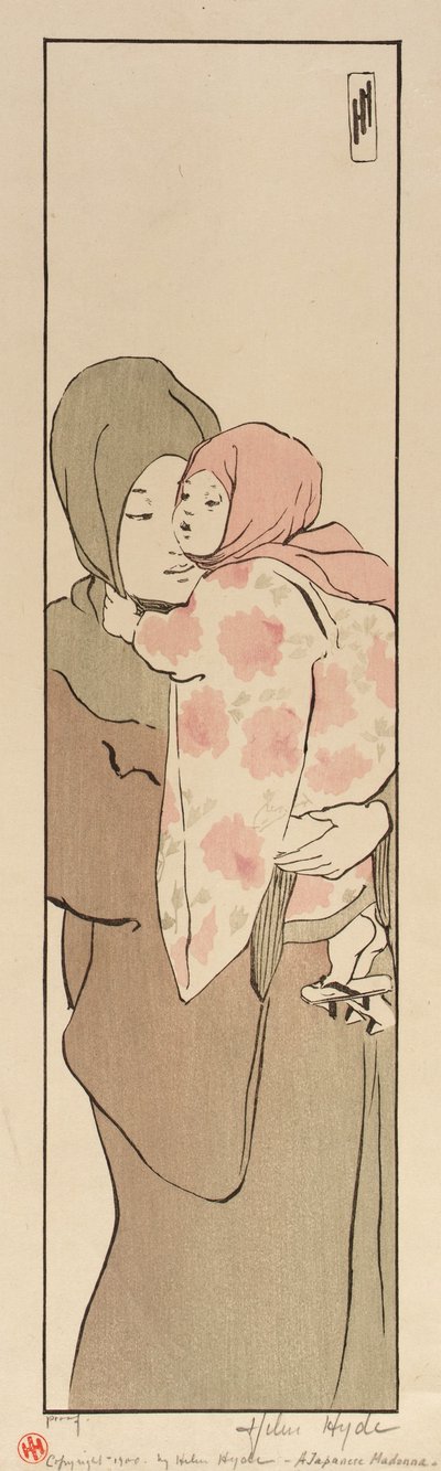 Una Madonna japonesa de Helen Hyde