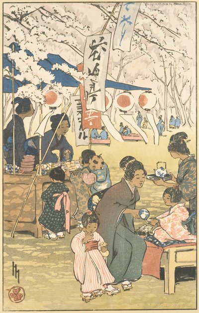 Tiempo de flores en Tokio de Helen Hyde