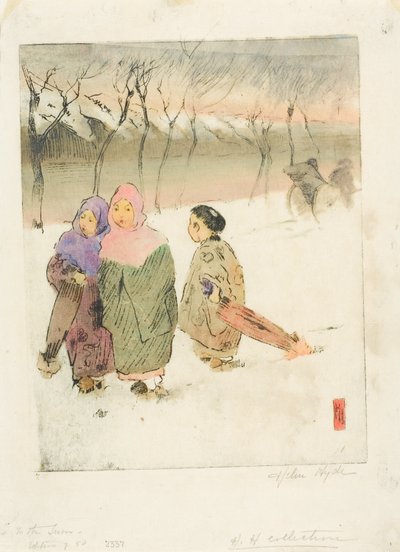 En la nieve en Tokio de Helen Hyde