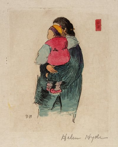 Madre e hijo de Helen Hyde