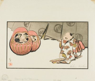 Burlando al Daruma de Helen Hyde