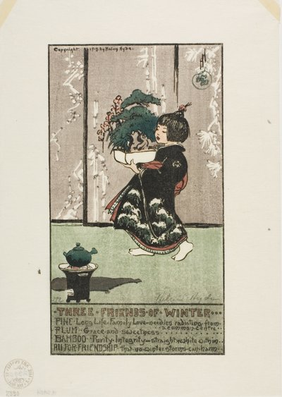 Tres amigos del invierno de Helen Hyde