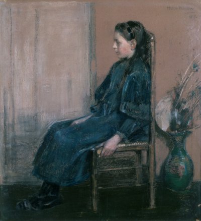 Retrato de la hija del artista, Lillian de Helen Walton