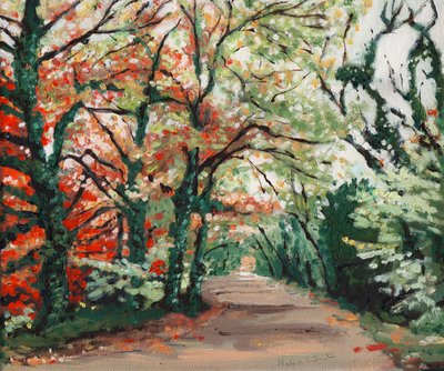 Carril de otoño, 2008 de Helen White