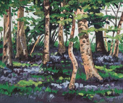 Bosque de campanillas, 2009 de Helen White