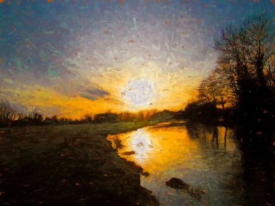 Río bruñido, 2018 de Helen White
