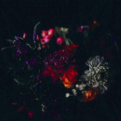 Floral oscuro de Helen White