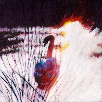 Golden Serenity, 2015 (acrílico sobre lienzo) de Helen White
