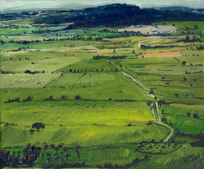 Vista desde el Tor I, 2008 de Helen White