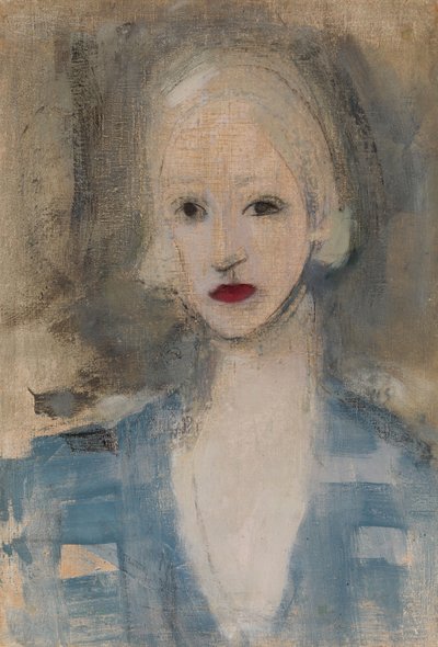 Mujer rubia de Helene Schjerfbeck