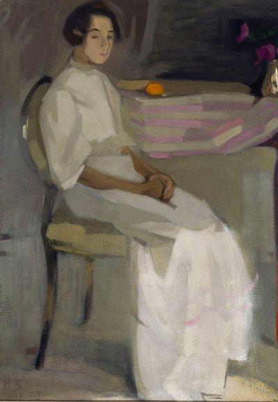 Cuadro de vestuario II, 1909 de Helene Schjerfbeck
