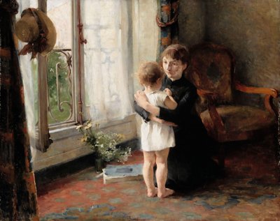 Madre e hijo, 1886 de Helene Schjerfbeck