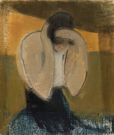 Die Zigeunerin; Die Romani-Frau de Helene Schjerfbeck