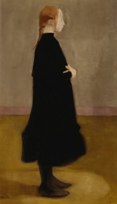 La colegiala II, 1908 de Helene Schjerfbeck