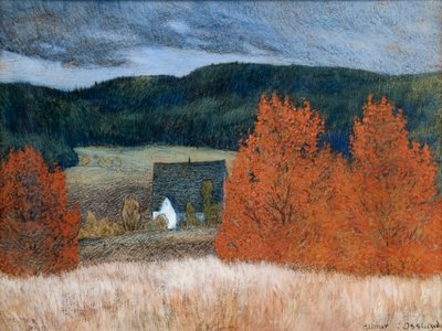Ambiente otoñal de Helmer Osslund