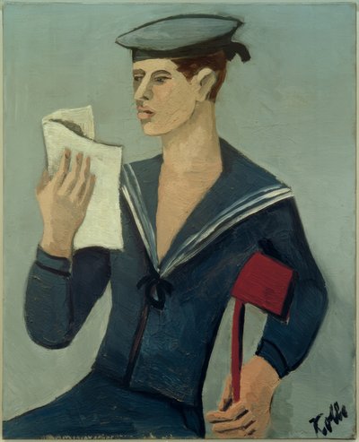 Marinero leyendo de Helmut Kolle