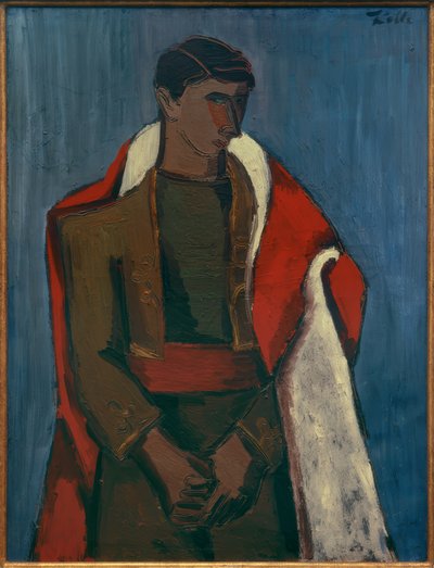Spahi de pie con los brazos cruzados de Helmut Kolle