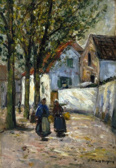 Impresión de otoño de Helmuth Liesegang