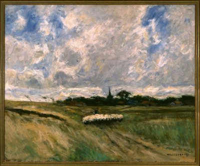 Rebaño de ovejas de Helmuth Liesegang