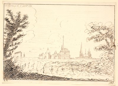 Vista de Notre-Dame-de-la-Miséricorde, Burdeos de Hem