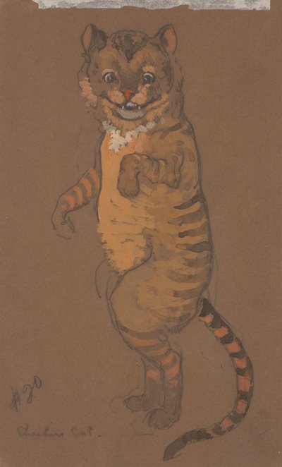 Cheshire Cat (diseño de vestuario para Alicia en el País de las Maravillas, 1915) de Henderson, William Penhallow