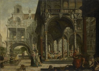 Palacio renacentista imaginario de Hendrick Aerts