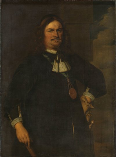 Adriaen Banckert (c 1620-1684), vicealmirante de Zelanda de Hendrick Berckman