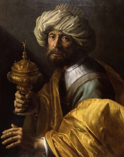 Retrato de un caballero como Caspar de Hendrick Bloemaert