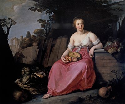 Vertumnus y Pomona de Hendrick Bloemaert