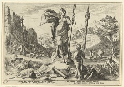 Edad de Bronce Metamorfosis de Ovidio (título de la serie) de Hendrick Goltzius (workshop of)