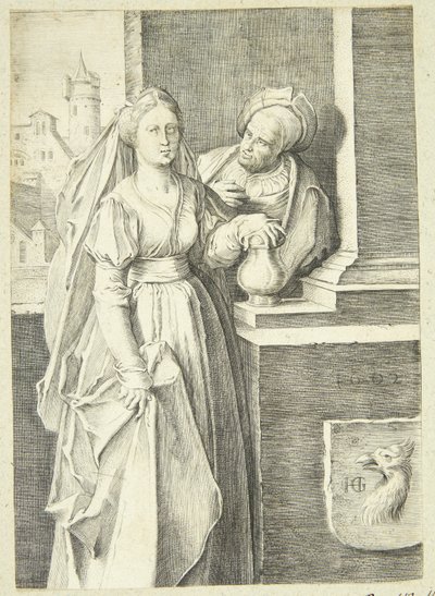 La pareja desigual de Hendrick Goltzius