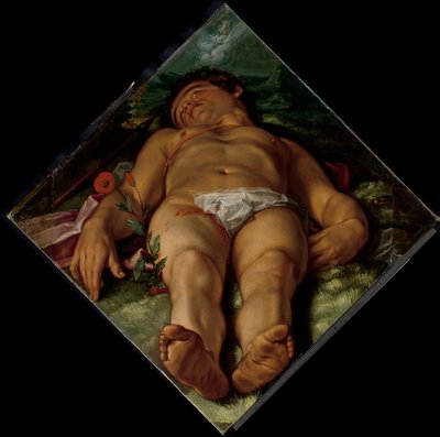 Adonis moribundo de Hendrick Goltzius