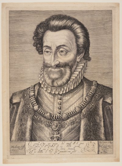Enrique IV de Francia de Hendrick Goltzius