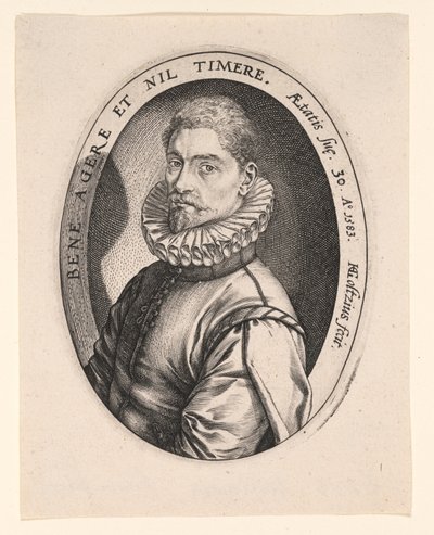 Jerónimo Scholiers de Hendrick Goltzius