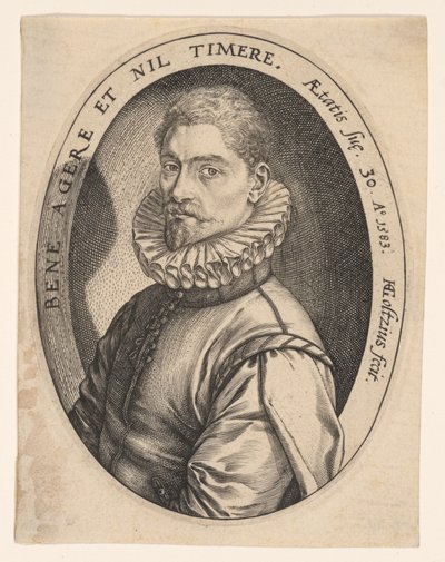 Jerónimo Scholiers de Hendrick Goltzius