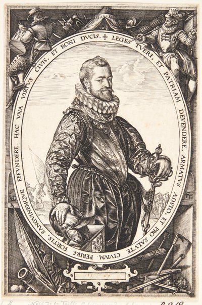 Jacques de la Faille de Hendrick Goltzius