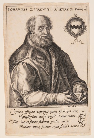 Jan van Zuren, burgomaestre de Haarlem de Hendrick Goltzius
