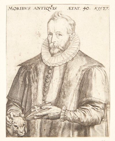 Justus Lipsius de Hendrick Goltzius