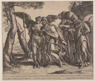 Lot y sus hijas de Hendrick Goltzius