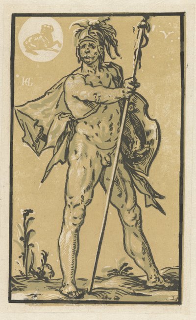 Marte de Hendrick Goltzius