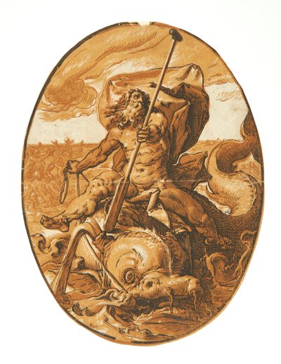 Neptuno de Hendrick Goltzius