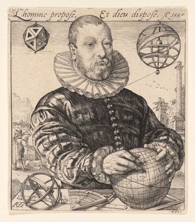 Nicolaus Petri de Deventer de Hendrick Goltzius