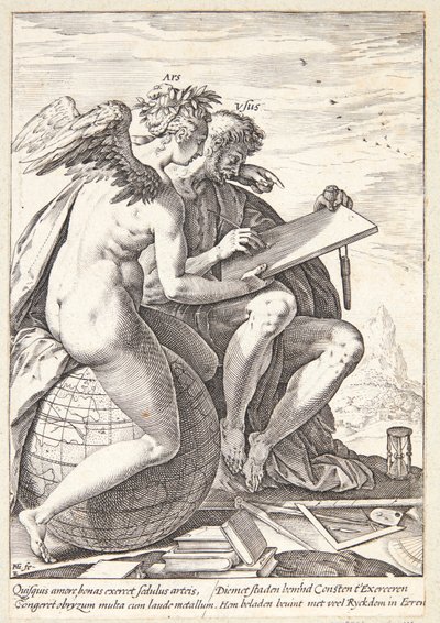 Ejercicio y arte de Hendrick Goltzius