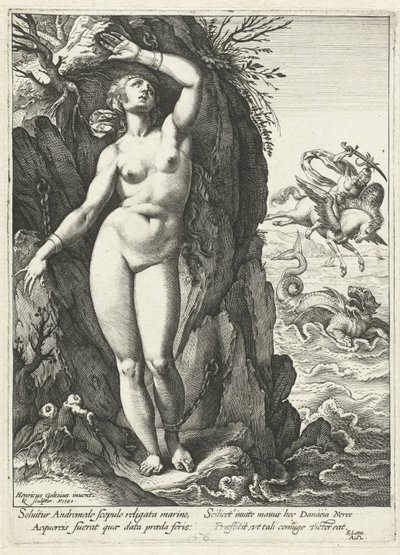 Perseus en Andromeda de Hendrick Goltzius
