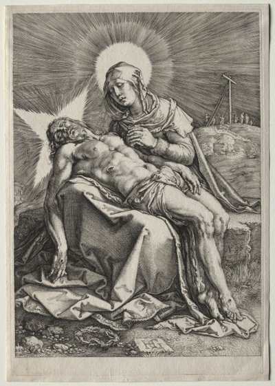 Piedad de Hendrick Goltzius