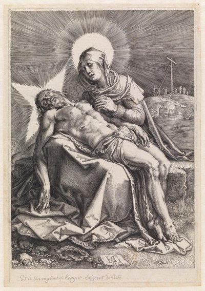 Piedad de Hendrick Goltzius