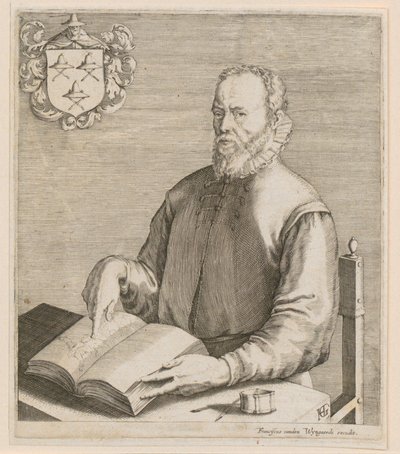 Retrato de Gerard de Jode de Hendrick Goltzius