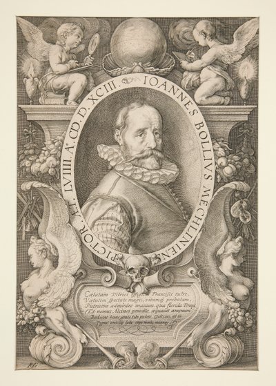 Retrato de Hans Bola de Hendrick Goltzius